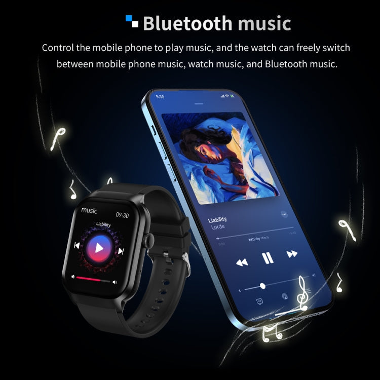 2.01 inch Milanese Steel Strap Bluetooth Call Smart Watch Support Heart Rate Monitoring / Non-invasive Blood Sugar, Milanese Steel Strap Gold