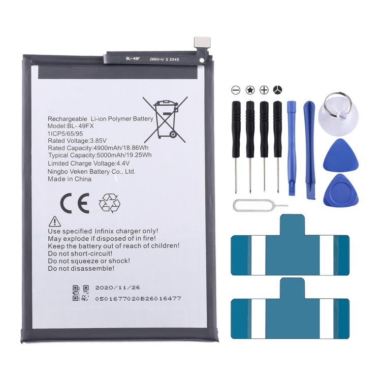 Battery Replacement, For Infinix Note 30 Pro, For Infinix Hot 12 / Hot 20S, For Infinix Zeno X / X6811 / X6810, For Infinix Note 7 / Note 10 / Hot 11S, For Infinix Smart 6 / X6511 / X6511B, For Infinix Hot 9 Play / Hot 10 Play                          ...