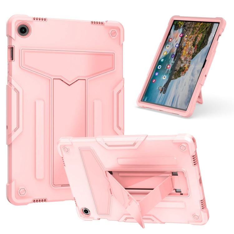 T Holder Robot Silicone Hybrid PC Tablet Case, For Samsung Galaxy Tab S9 FE+ / S9+, For Samsung Galaxy Tab S9 FE / S9, For Samsung Galaxy Tab A9+, For Samsung Galaxy Tab A9