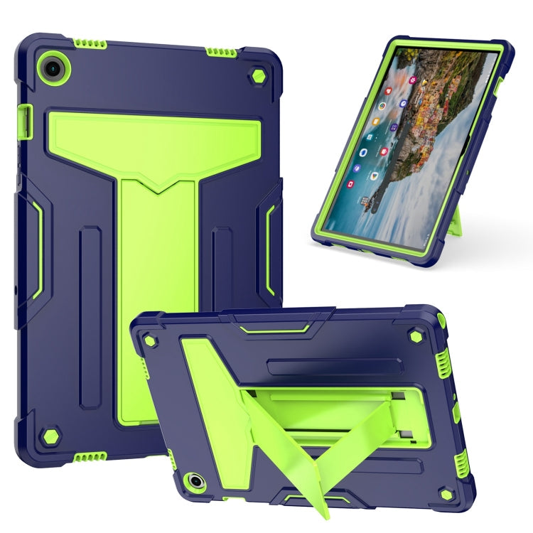 T Holder Robot Silicone Hybrid PC Tablet Case, For Samsung Galaxy Tab S9 FE+ / S9+, For Samsung Galaxy Tab S9 FE / S9, For Samsung Galaxy Tab A9+, For Samsung Galaxy Tab A9