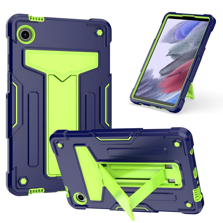 T Holder Robot Silicone Hybrid PC Tablet Case, For Samsung Galaxy Tab S9 FE+ / S9+, For Samsung Galaxy Tab S9 FE / S9, For Samsung Galaxy Tab A9+, For Samsung Galaxy Tab A9