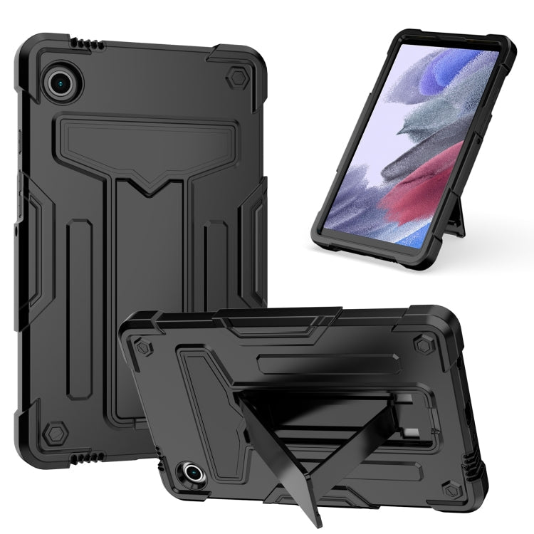 T Holder Robot Silicone Hybrid PC Tablet Case, For Samsung Galaxy Tab S9 FE+ / S9+, For Samsung Galaxy Tab S9 FE / S9, For Samsung Galaxy Tab A9+, For Samsung Galaxy Tab A9