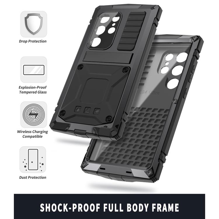 R-JUST Life Waterproof Dustproof Shockproof Phone Case, For Samsung Galaxy S25 Ultra 5G, For Samsung Galaxy S24 Ultra 5G, For Samsung Galaxy S24+ 5G, For Samsung Galaxy S24 5G