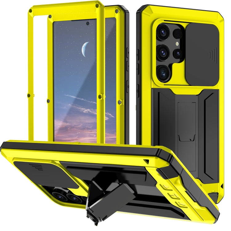 R-JUST Sliding Camera Life Waterproof Holder Phone Case, For Samsung Galaxy S25 Ultra 5G, For Samsung Galaxy S24 Ultra 5G, For Samsung Galaxy S24+ 5G, For Samsung Galaxy S24 5G
