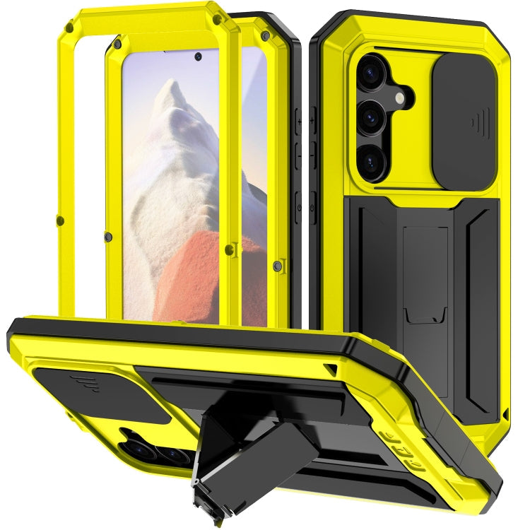 R-JUST Sliding Camera Life Waterproof Holder Phone Case, For Samsung Galaxy S25 Ultra 5G, For Samsung Galaxy S24 Ultra 5G, For Samsung Galaxy S24+ 5G, For Samsung Galaxy S24 5G