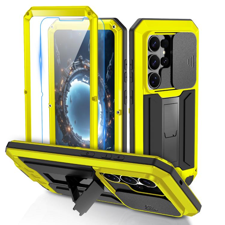 R-JUST Sliding Camera Life Waterproof Holder Phone Case, For Samsung Galaxy S26+ 5G, For Samsung Galaxy S26 Ultra 5G, For Samsung Galaxy S26 5G, For Samsung Galaxy S25 Edge 5G, For Samsung Galaxy S25 5G, For Samsung Galaxy S25+ 5G