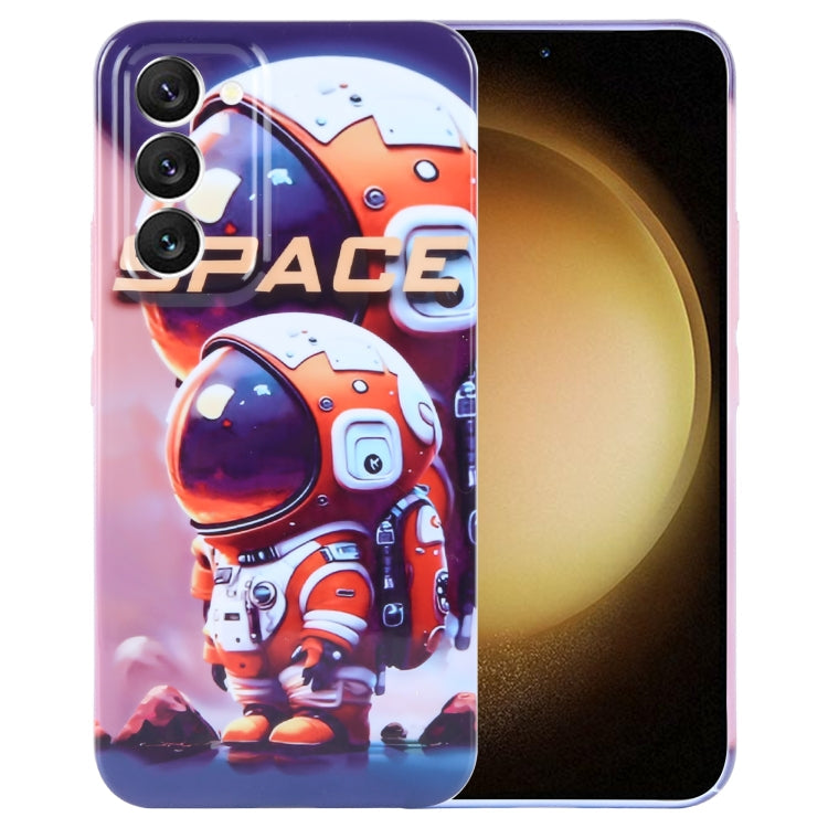 Painted Pattern Precise Hole PC Phone Case, For Samsung Galaxy S23+ 5G