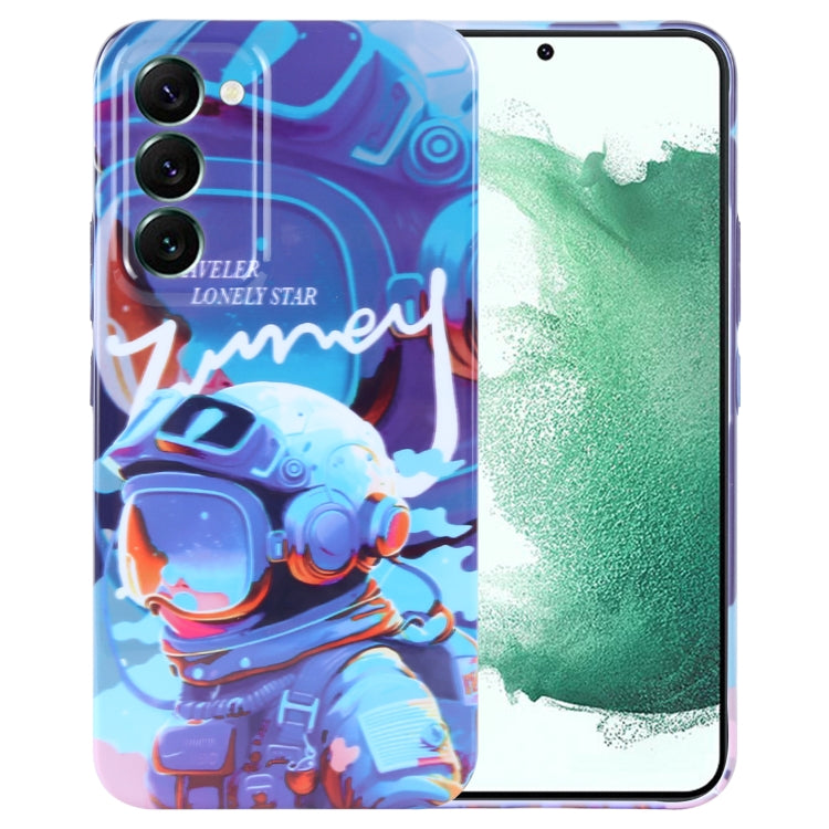 Painted Pattern Precise Hole PC Phone Case, For Samsung Galaxy S22+ 5G