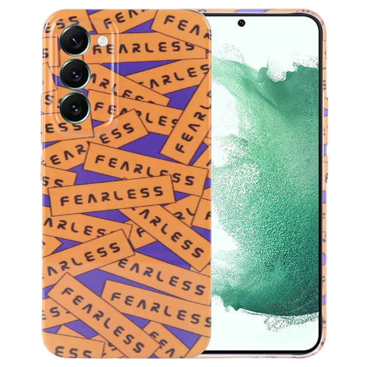 Painted Pattern Precise Hole PC Phone Case, For Samsung Galaxy S22+ 5G