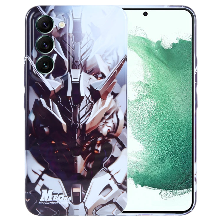 Painted Pattern Precise Hole PC Phone Case, For Samsung Galaxy S22+ 5G