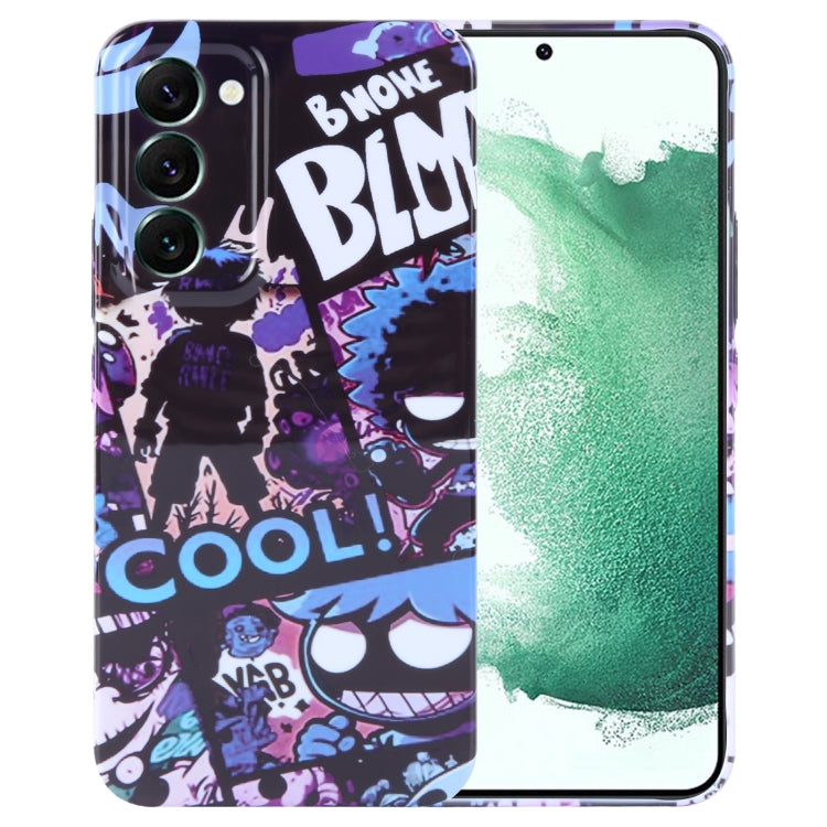 Painted Pattern Precise Hole PC Phone Case, For Samsung Galaxy S22+ 5G