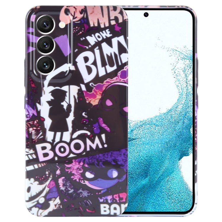 Painted Pattern Precise Hole PC Phone Case, For Samsung Galaxy S22 5G