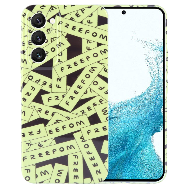 Painted Pattern Precise Hole PC Phone Case, For Samsung Galaxy S22 5G