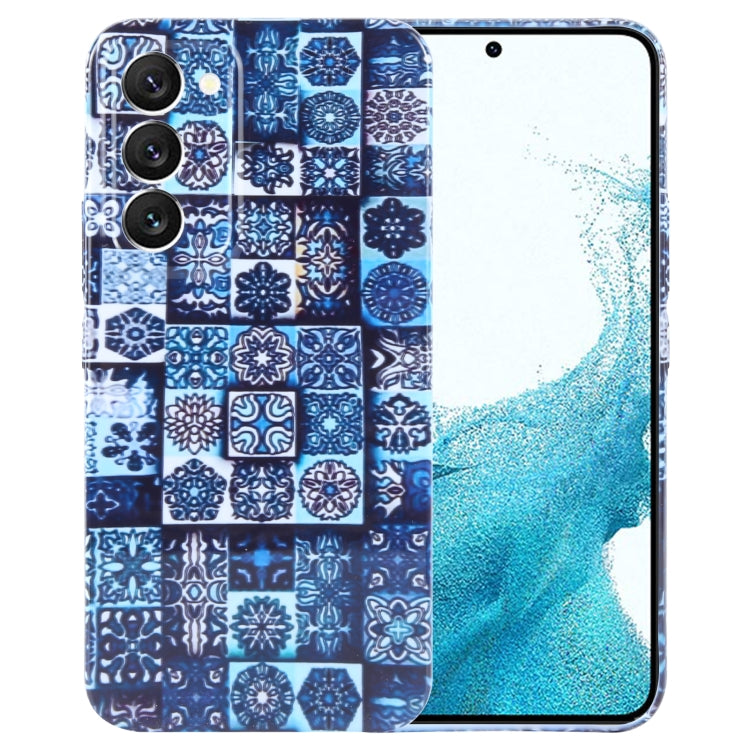 Painted Pattern Precise Hole PC Phone Case, For Samsung Galaxy S22 5G