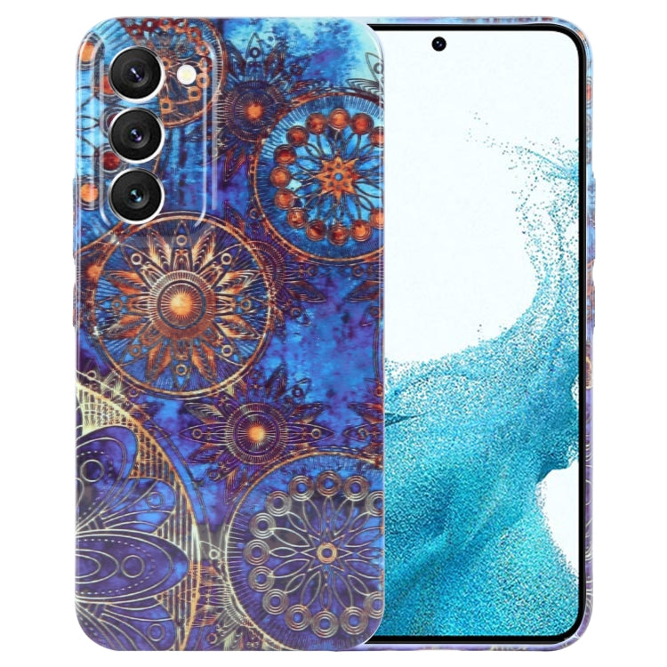 Painted Pattern Precise Hole PC Phone Case, For Samsung Galaxy S22 5G