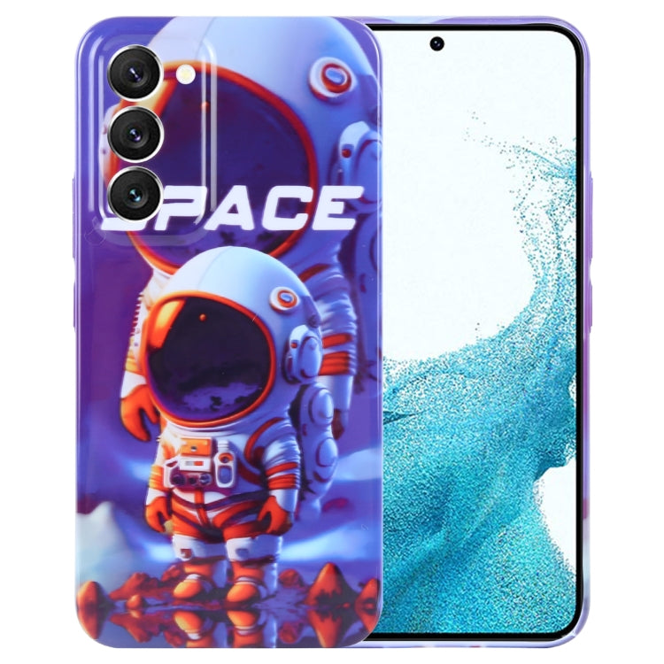 Painted Pattern Precise Hole PC Phone Case, For Samsung Galaxy S22 5G