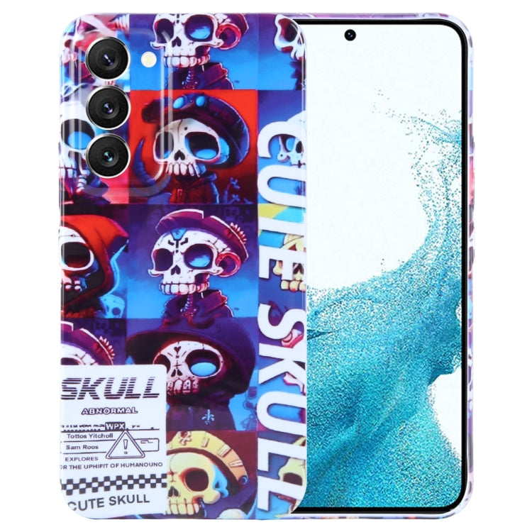Painted Pattern Precise Hole PC Phone Case, For Samsung Galaxy S22 5G