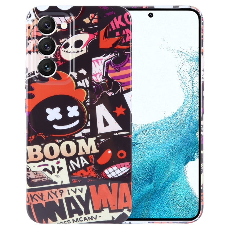 Painted Pattern Precise Hole PC Phone Case, For Samsung Galaxy S22 5G