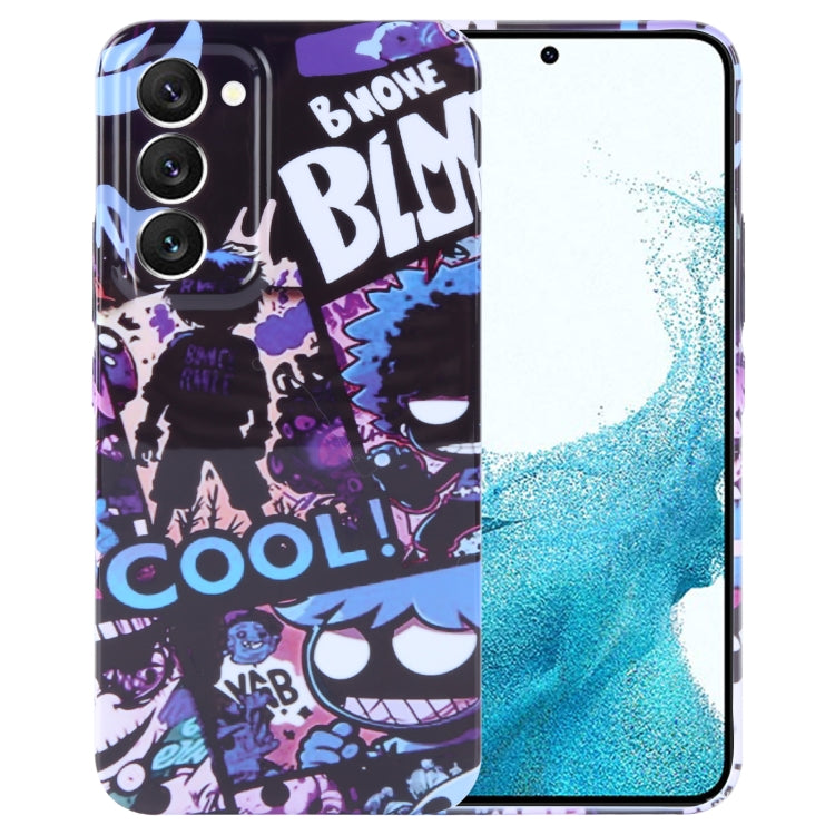 Painted Pattern Precise Hole PC Phone Case, For Samsung Galaxy S22 5G