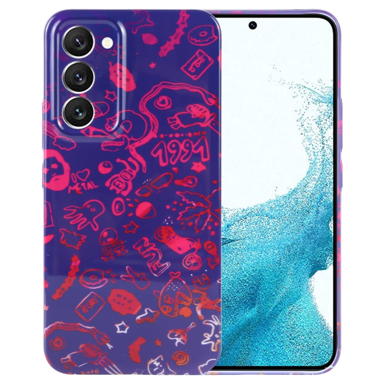 Painted Pattern Precise Hole PC Phone Case, For Samsung Galaxy S22 5G