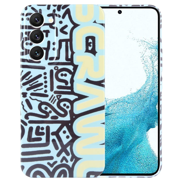 Painted Pattern Precise Hole PC Phone Case, For Samsung Galaxy S22 5G