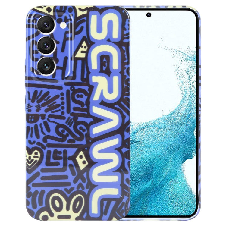 Painted Pattern Precise Hole PC Phone Case, For Samsung Galaxy S22 5G