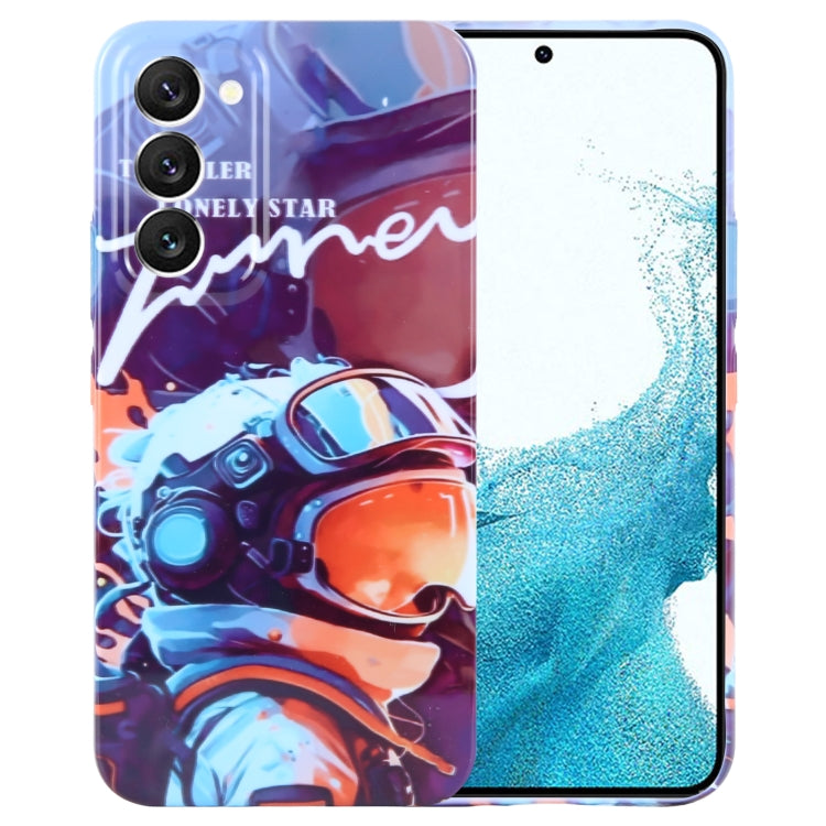 Painted Pattern Precise Hole PC Phone Case, For Samsung Galaxy S22 5G