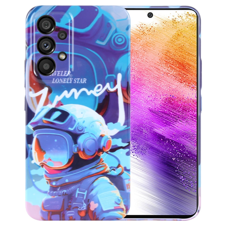 Painted Pattern Precise Hole PC Phone Case, For Samsung Galaxy A73 5G