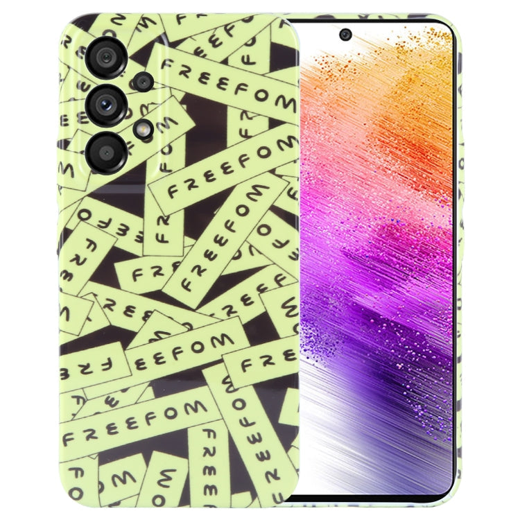 Painted Pattern Precise Hole PC Phone Case, For Samsung Galaxy A73 5G