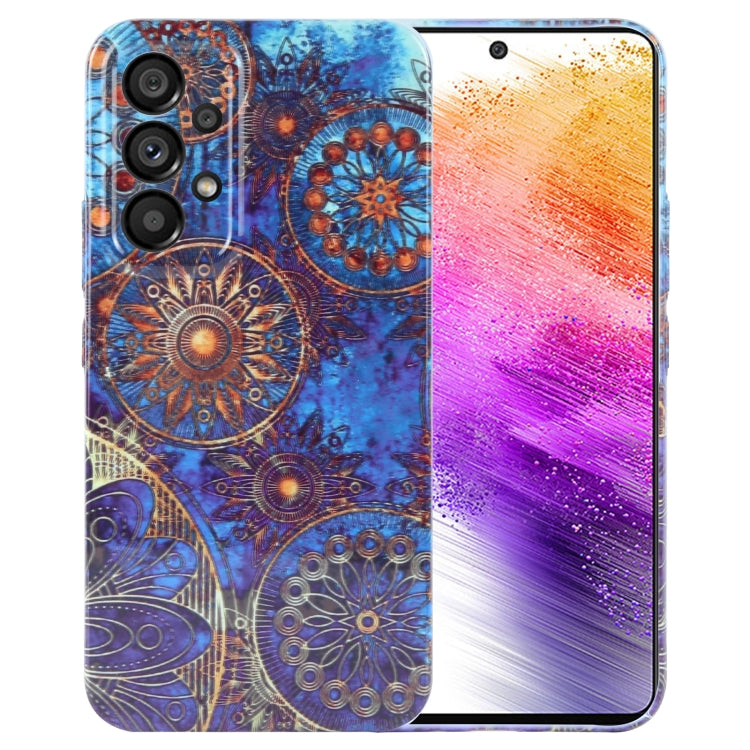 Painted Pattern Precise Hole PC Phone Case, For Samsung Galaxy A73 5G