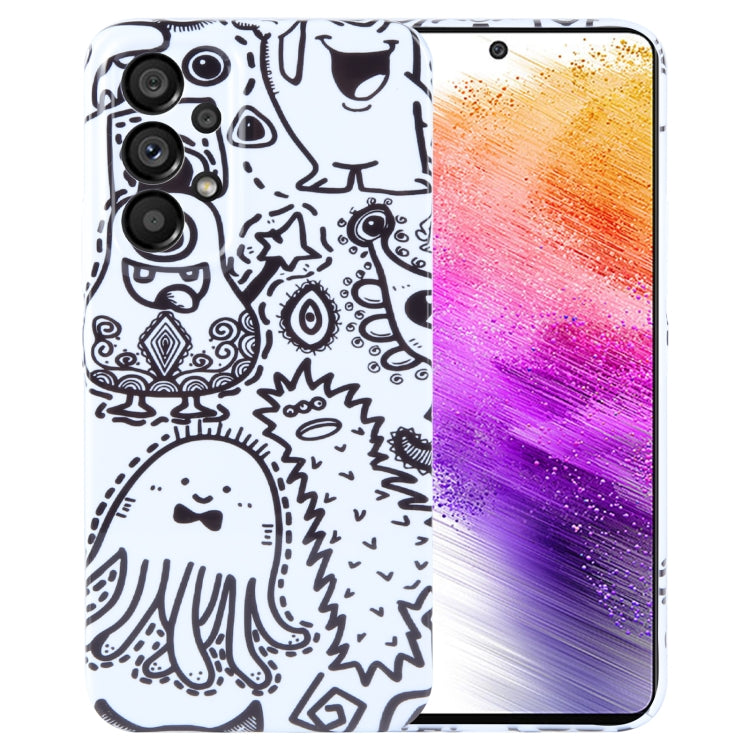 Painted Pattern Precise Hole PC Phone Case, For Samsung Galaxy A73 5G