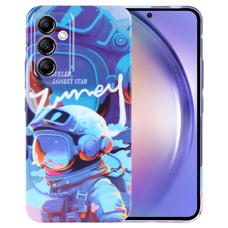 Painted Pattern Precise Hole PC Phone Case, For Samsung Galaxy A54 5G
