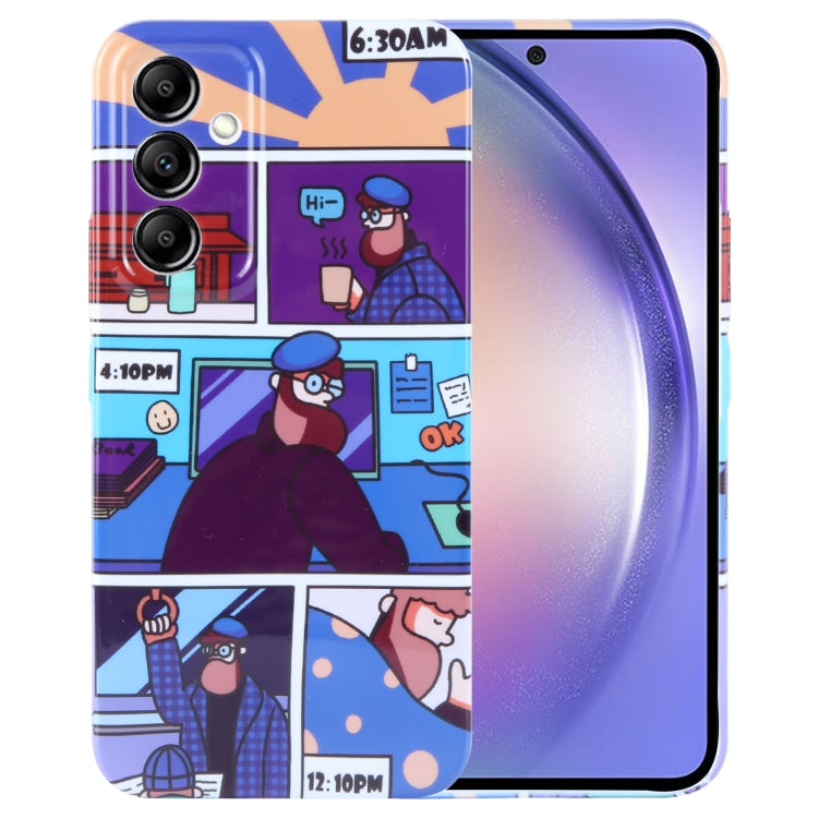 Painted Pattern Precise Hole PC Phone Case, For Samsung Galaxy A54 5G