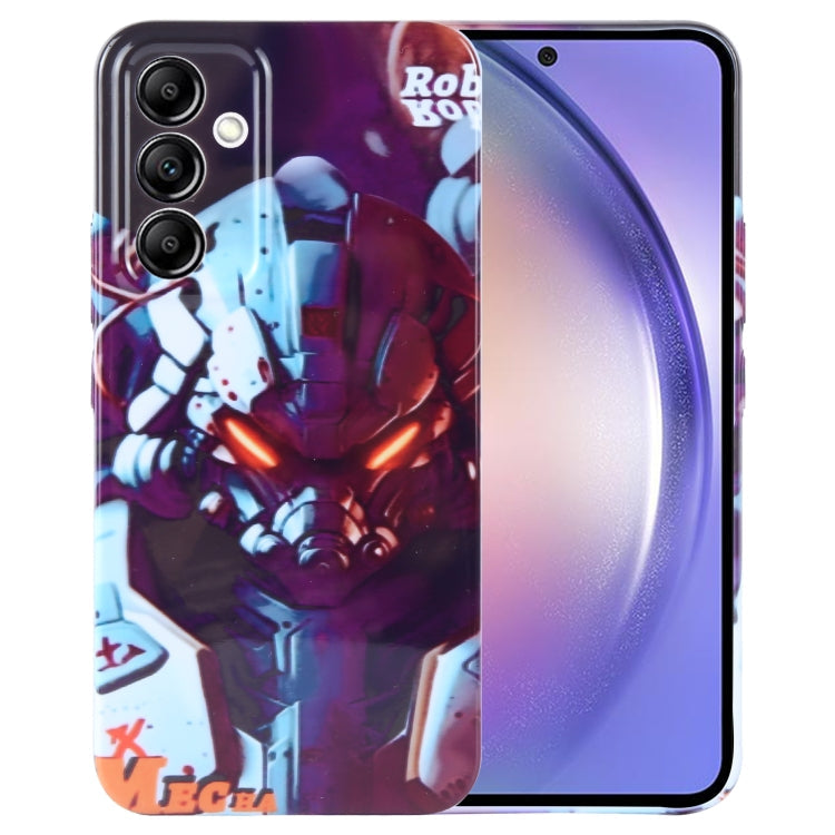 Painted Pattern Precise Hole PC Phone Case, For Samsung Galaxy A54 5G