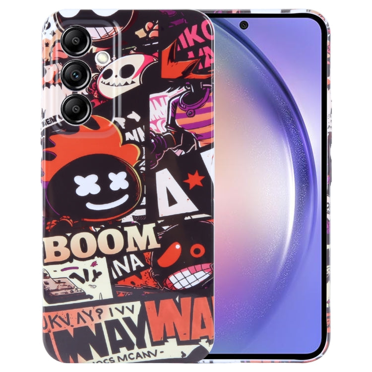 Painted Pattern Precise Hole PC Phone Case, For Samsung Galaxy A54 5G
