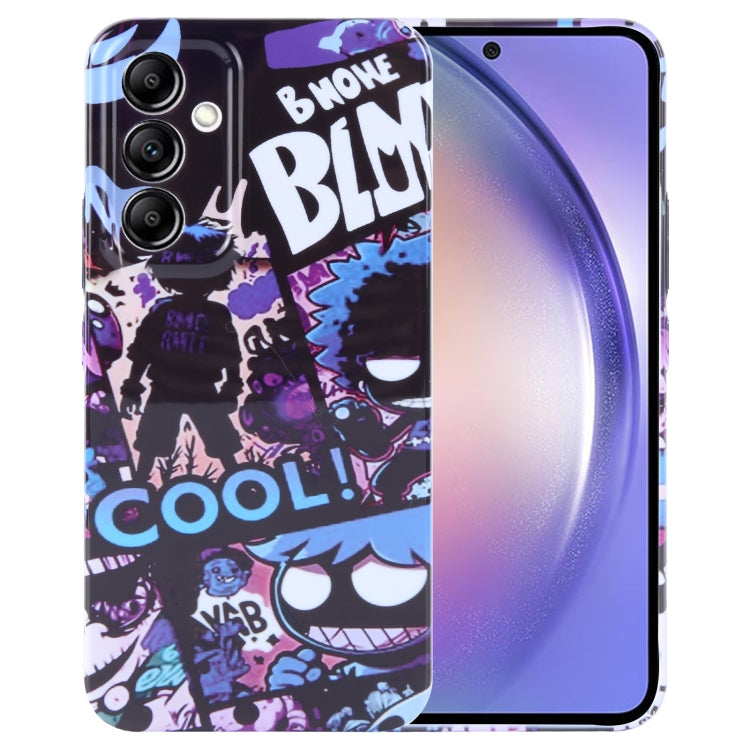 Painted Pattern Precise Hole PC Phone Case, For Samsung Galaxy A54 5G