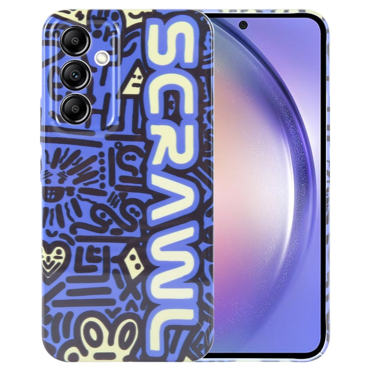 Painted Pattern Precise Hole PC Phone Case, For Samsung Galaxy A54 5G