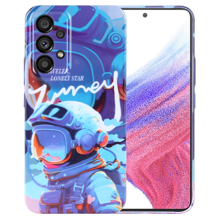 Painted Pattern Precise Hole PC Phone Case, For Samsung Galaxy A53 5G