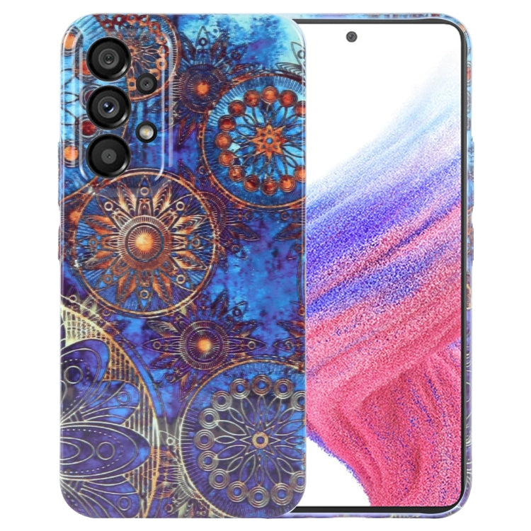 Painted Pattern Precise Hole PC Phone Case, For Samsung Galaxy A53 5G