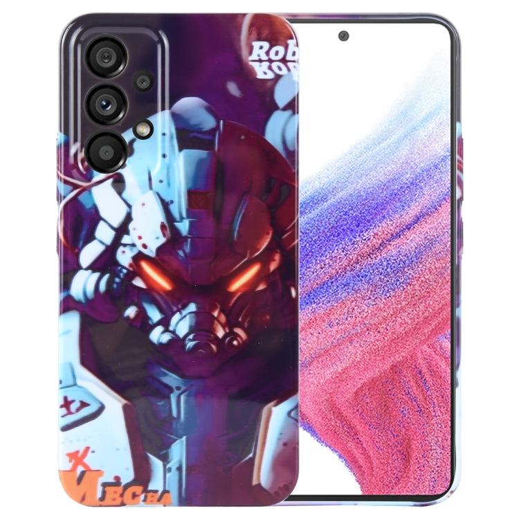 Painted Pattern Precise Hole PC Phone Case, For Samsung Galaxy A53 5G