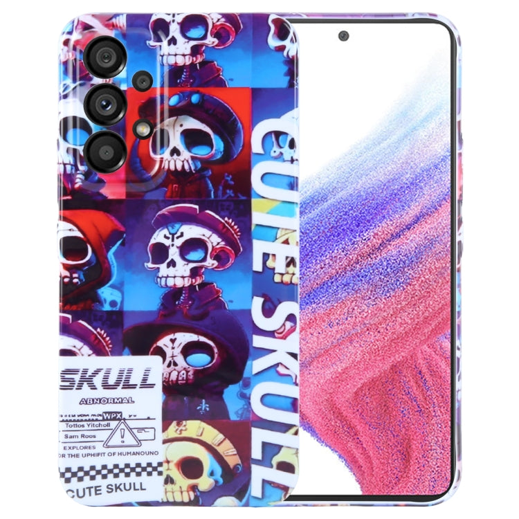 Painted Pattern Precise Hole PC Phone Case, For Samsung Galaxy A53 5G