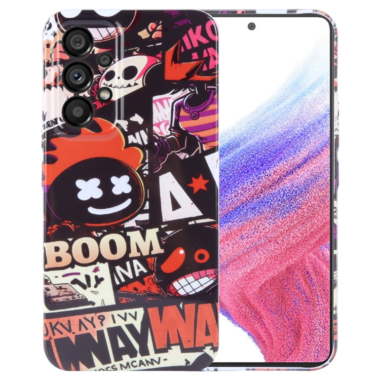 Painted Pattern Precise Hole PC Phone Case, For Samsung Galaxy A53 5G