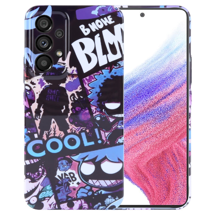Painted Pattern Precise Hole PC Phone Case, For Samsung Galaxy A53 5G