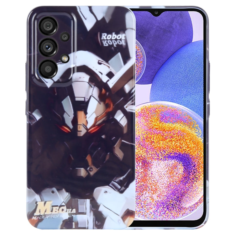 Painted Pattern Precise Hole PC Phone Case, For Samsung Galaxy A23