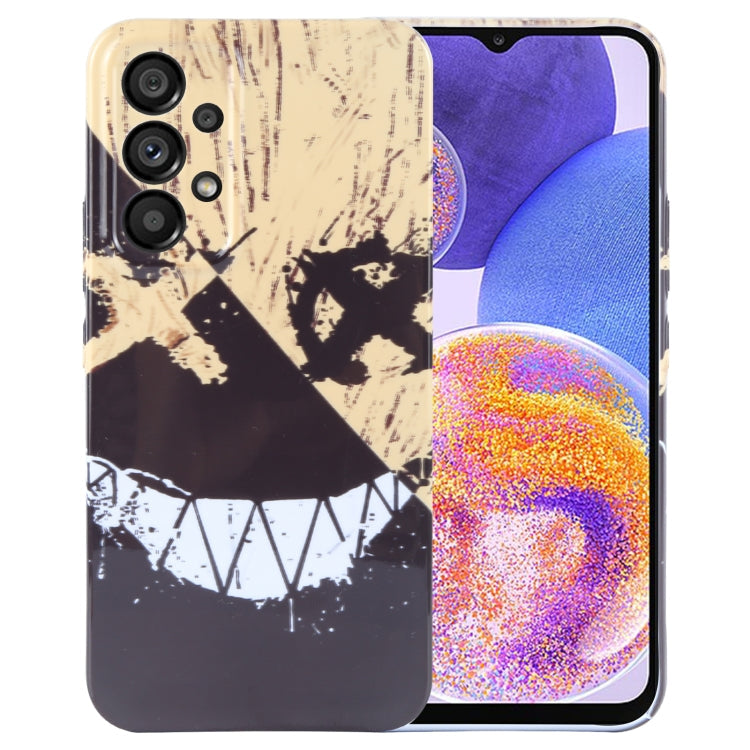Painted Pattern Precise Hole PC Phone Case, For Samsung Galaxy A23