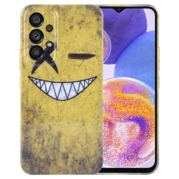 Painted Pattern Precise Hole PC Phone Case, For Samsung Galaxy A23
