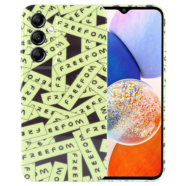 Painted Pattern Precise Hole PC Phone Case, For Samsung Galaxy A14 5G
