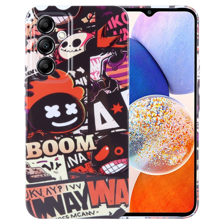 Painted Pattern Precise Hole PC Phone Case, For Samsung Galaxy A14 5G