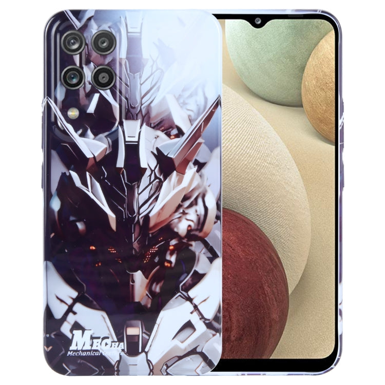 Painted Pattern Precise Hole PC Phone Case, For Samsung Galaxy A12