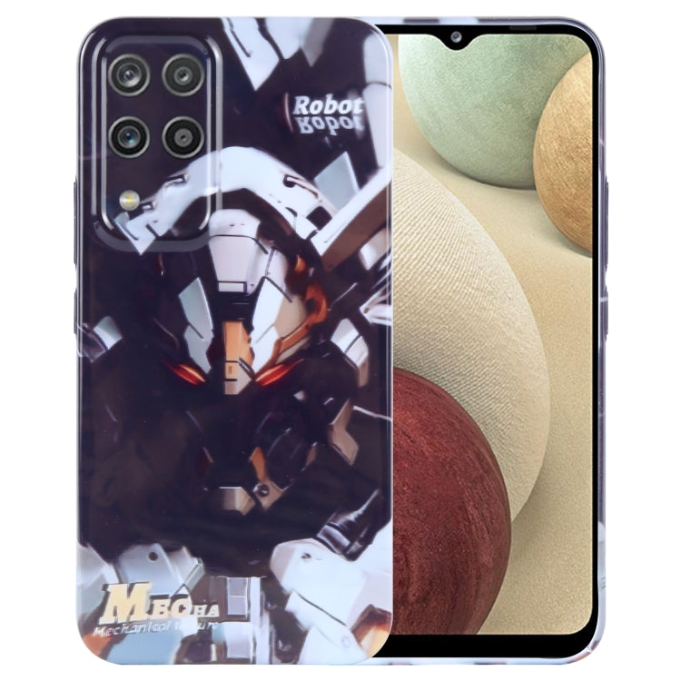 Painted Pattern Precise Hole PC Phone Case, For Samsung Galaxy A12